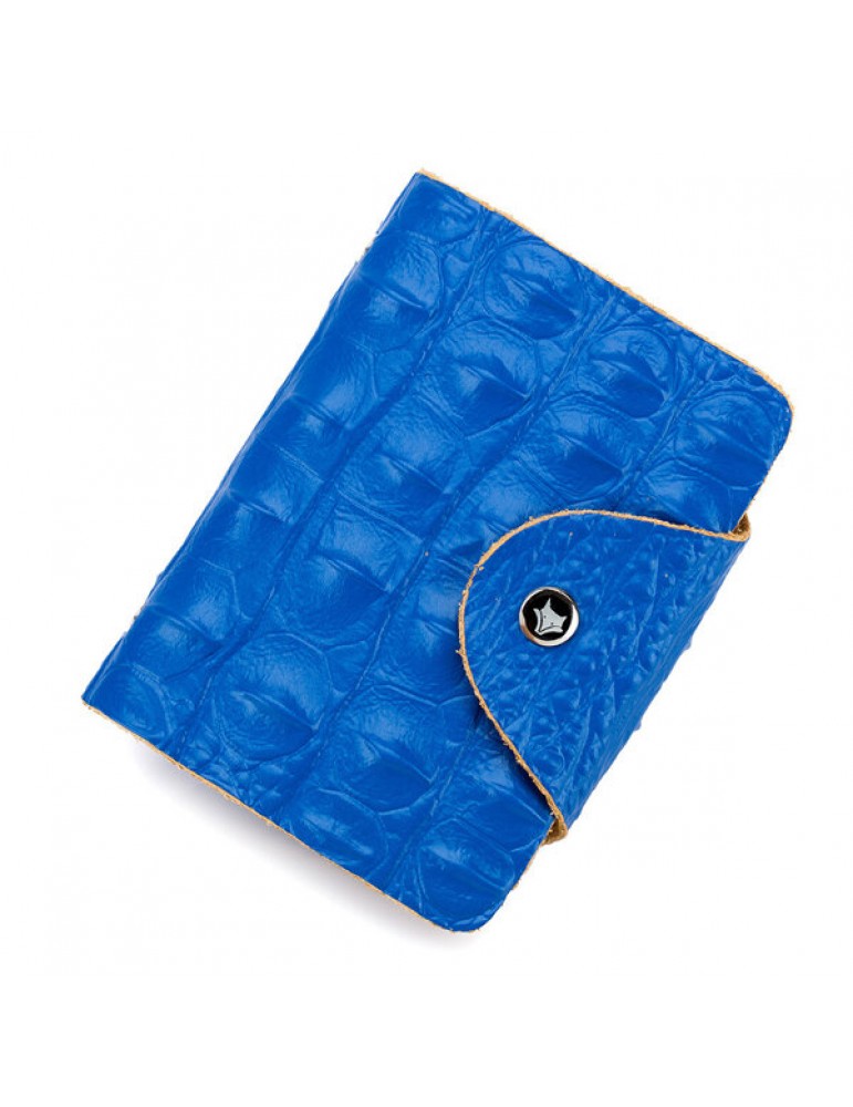 Men's Wallets - Men Vintage Genuine Leather Alligator Pattern Multi-slot Card Holder Wallet